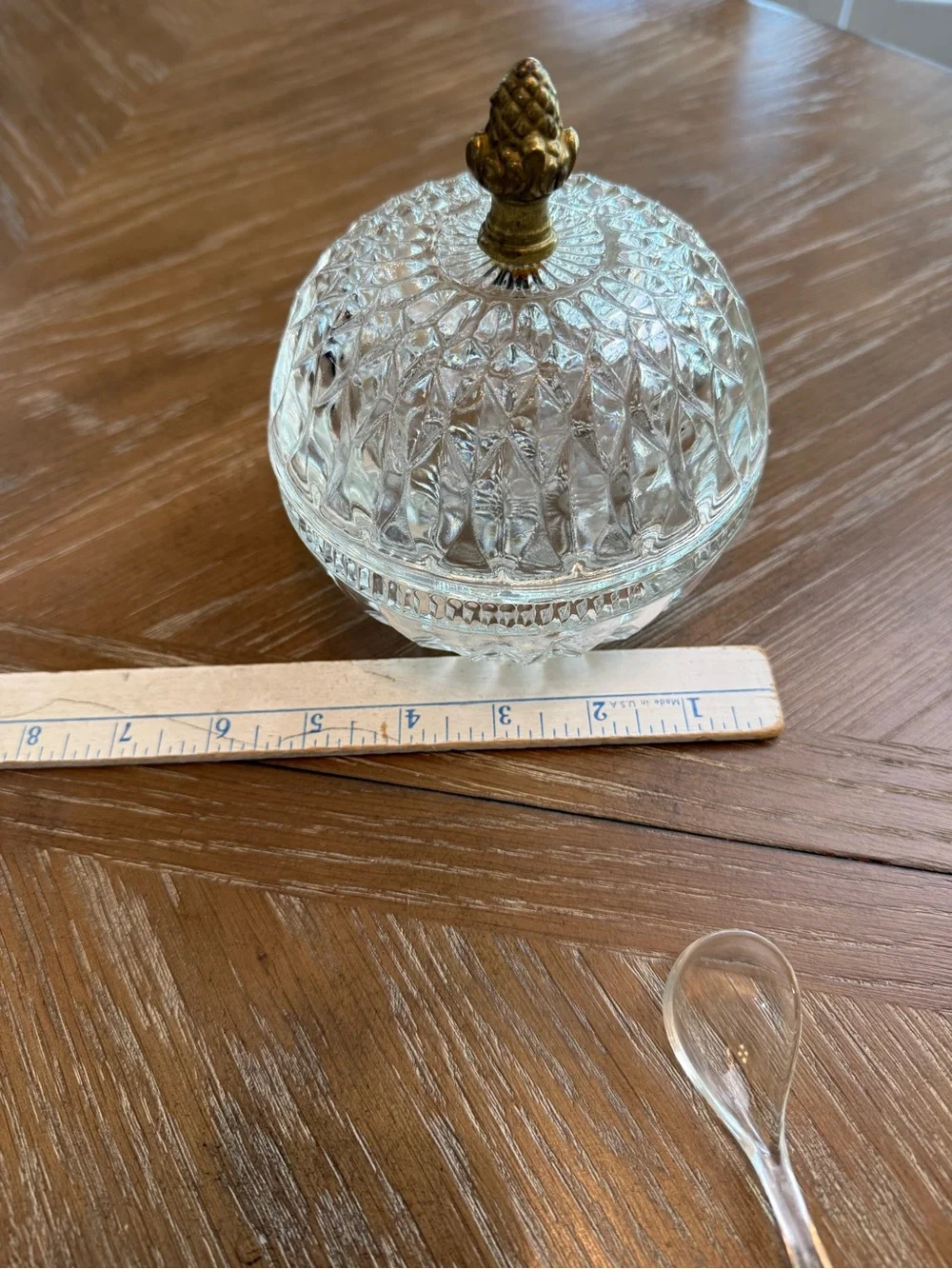 INDIANA GLASS VINTAGE LIDDED CANDY BOWL OR SERVER SUGAR